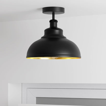 Industrial Modern Semi Flush Mount Ceiling Light~4064