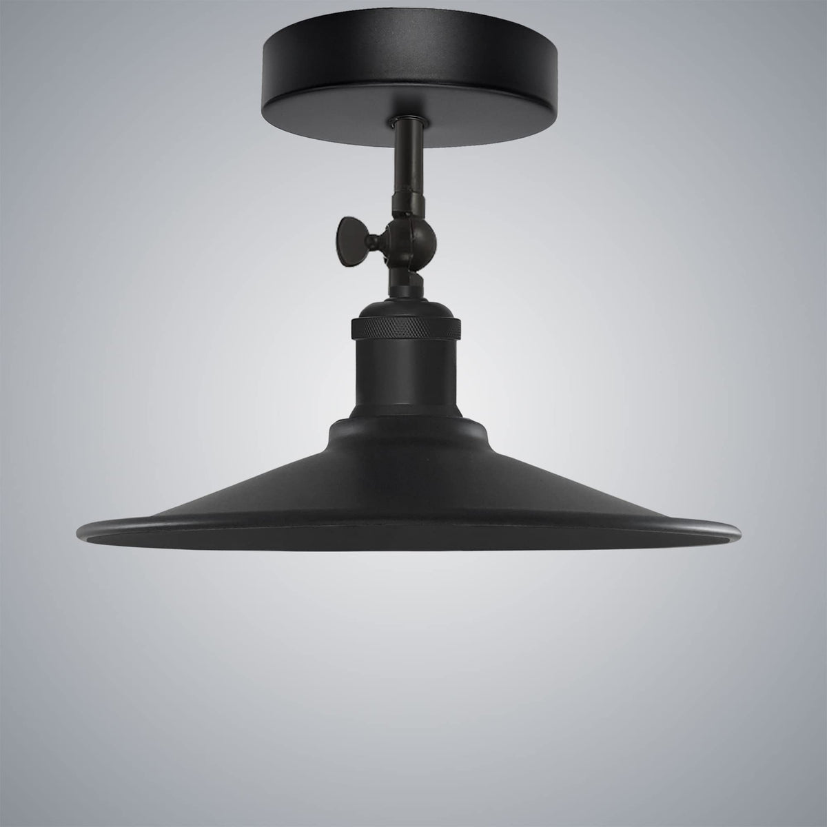 Retro E27 Base Adjustable Metal Ceiling Light~4046