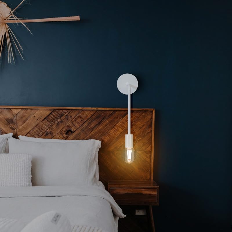retro industrial e27 metal wall light