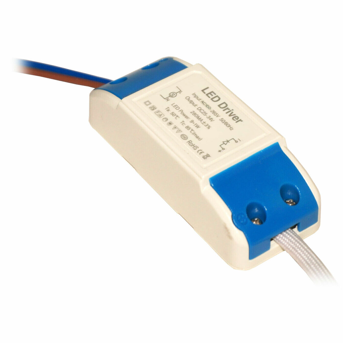 Constant Current LED Driver 3W/5W/7W/9W/12W/18W/24W/36W Transformer DC 8V-137V