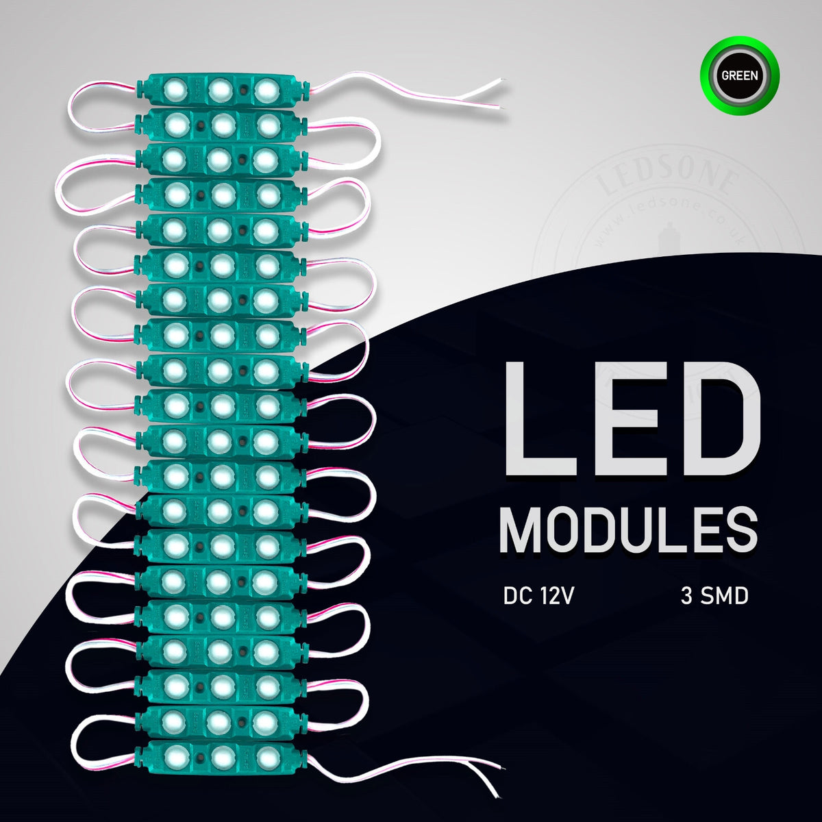 12V 1.5W LED Module Light IP65 Waterproof 10/20 Pcs~4148
