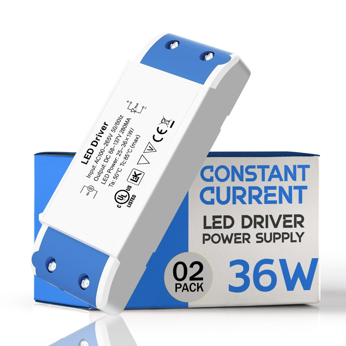 Constant Current LED Driver 3W/5W/7W/9W/12W/18W/24W/36W Transformer DC 8V-137V