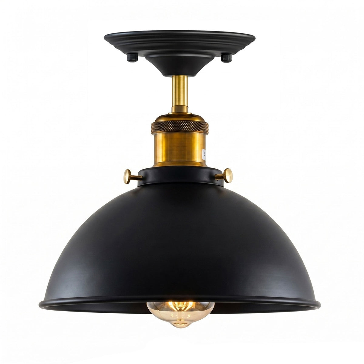 Industrial Ceiling Lights E27 Dome Flush Light Fitting~4090