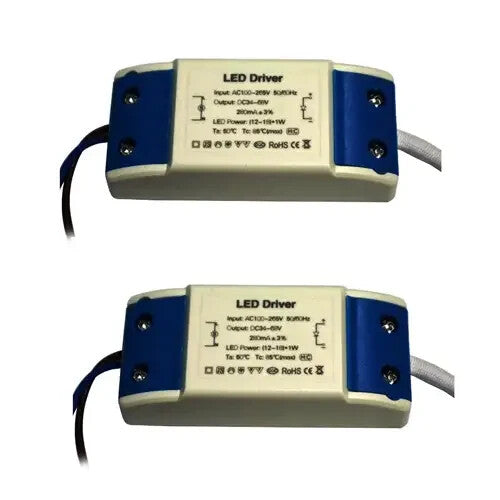 Constant Current LED Driver 3W/5W/7W/9W/12W/18W/24W/36W Transformer DC 8V-137V