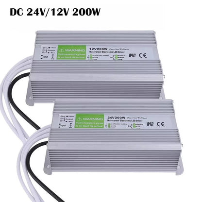 12V/24V IP67 Waterproof LED Power Supply~4093