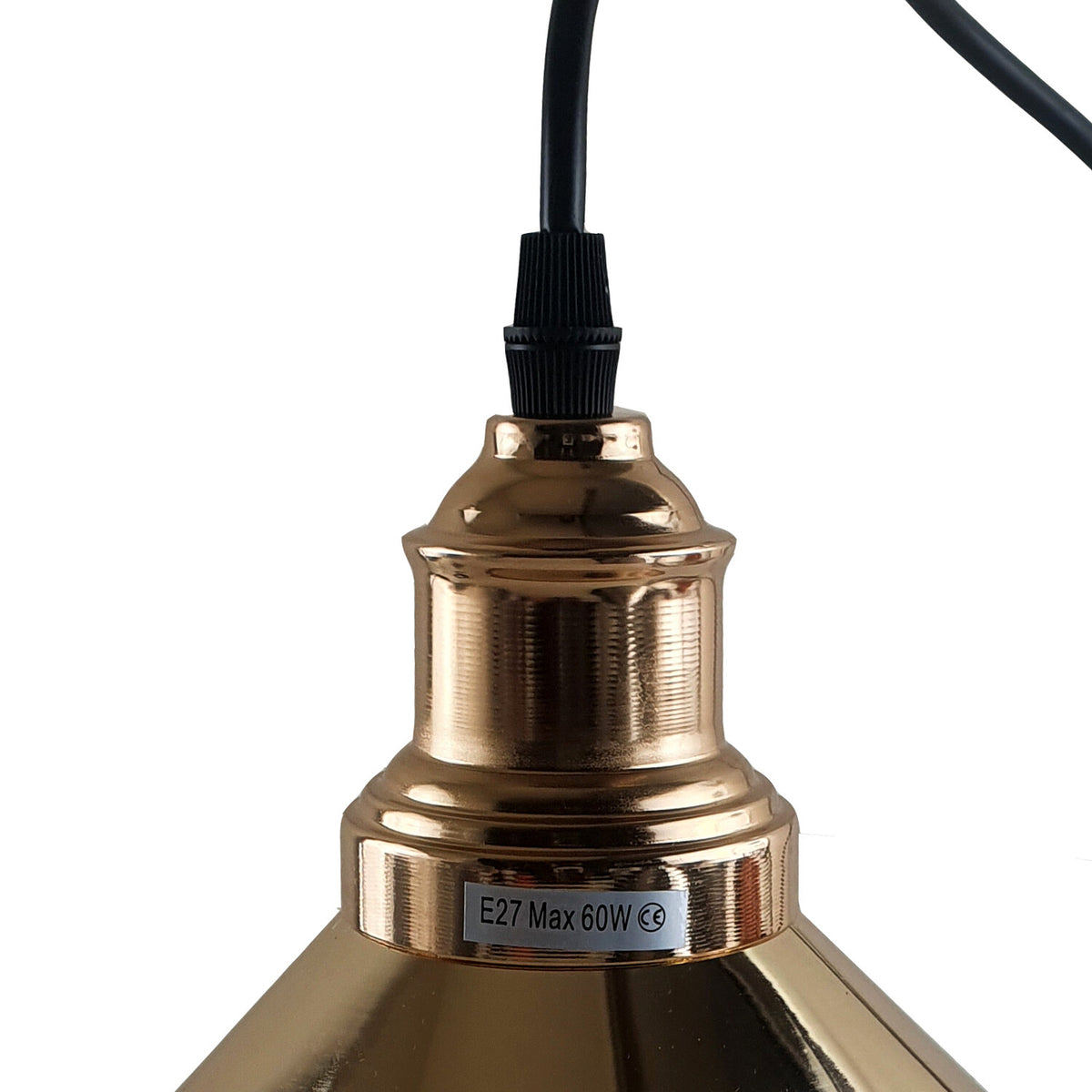 Vintage  Metal Pendant Light – Retro Ceiling Hanging Lamp~4036