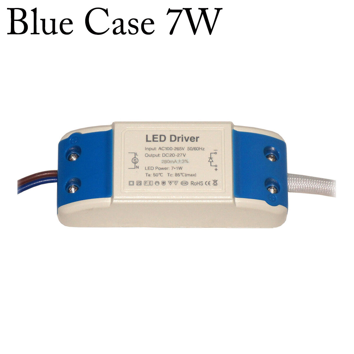 Constant Current LED Driver 3W/5W/7W/9W/12W/18W/24W/36W Transformer DC 8V-137V