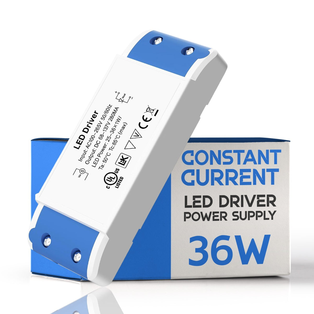 Constant Current LED Driver 3W/5W/7W/9W/12W/18W/24W/36W Transformer DC 8V-137V