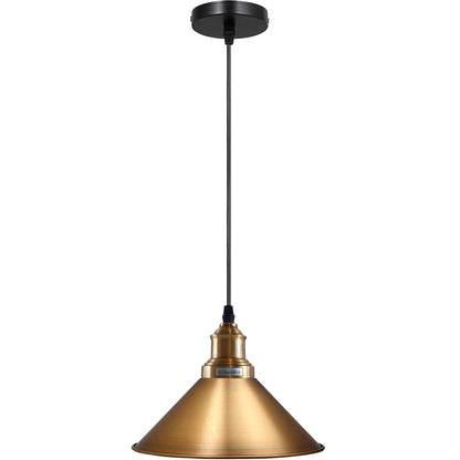 Vintage  Metal Pendant Light – Retro Ceiling Hanging Lamp~4036