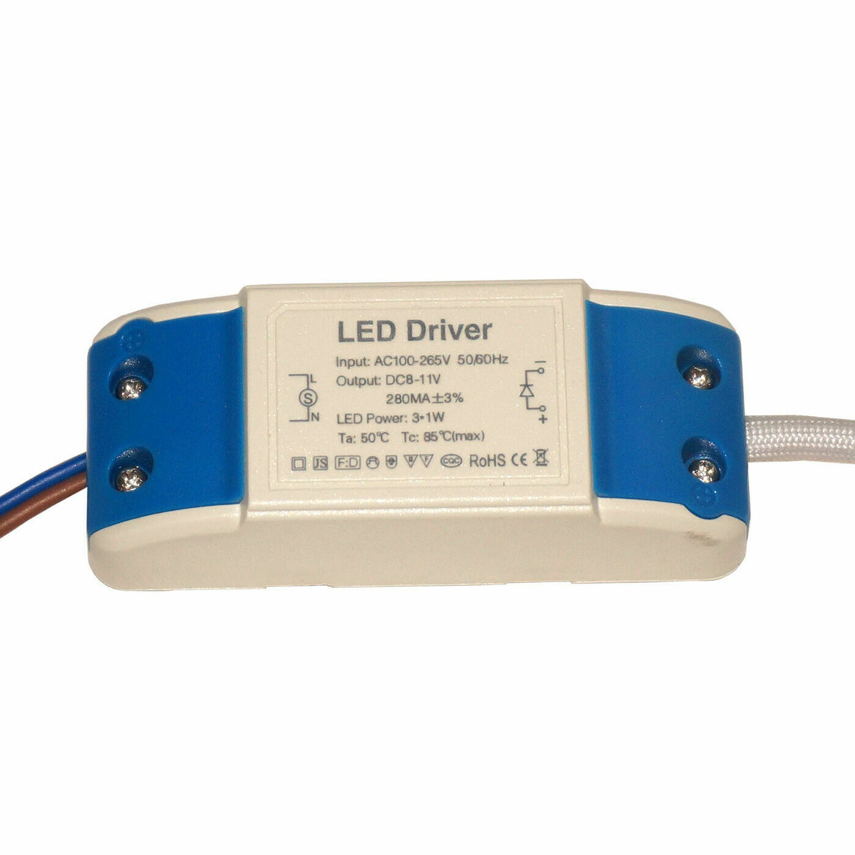 Constant Current LED Driver 3W/5W/7W/9W/12W/18W/24W/36W Transformer DC 8V-137V