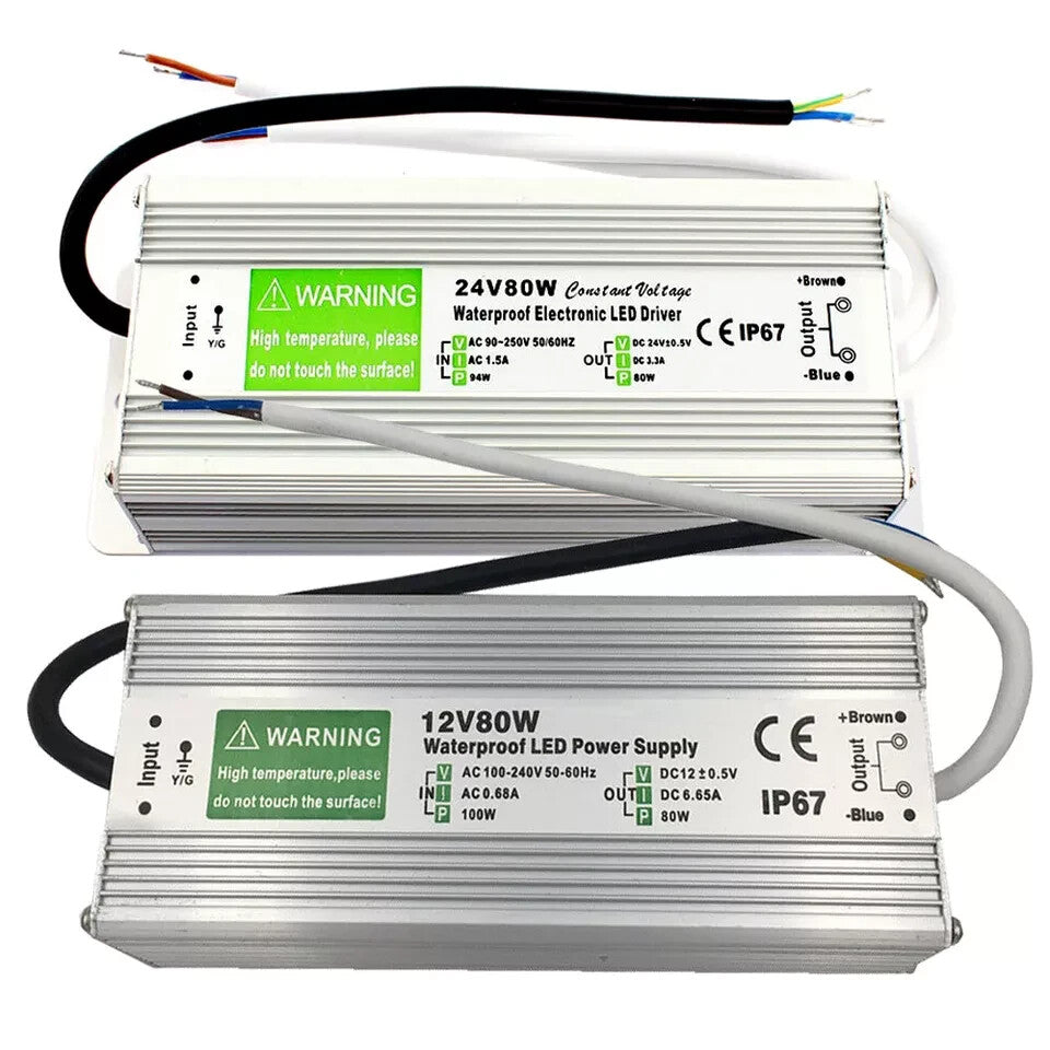 DC12V/24V Waterproof LED Driver Power Supply~4086