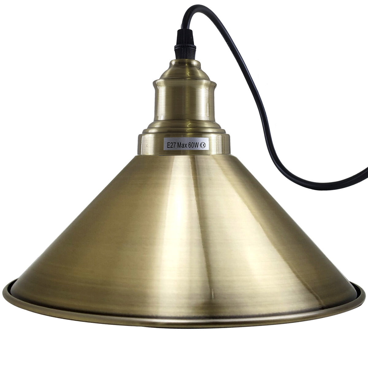 Vintage  Metal Pendant Light – Retro Ceiling Hanging Lamp~4036