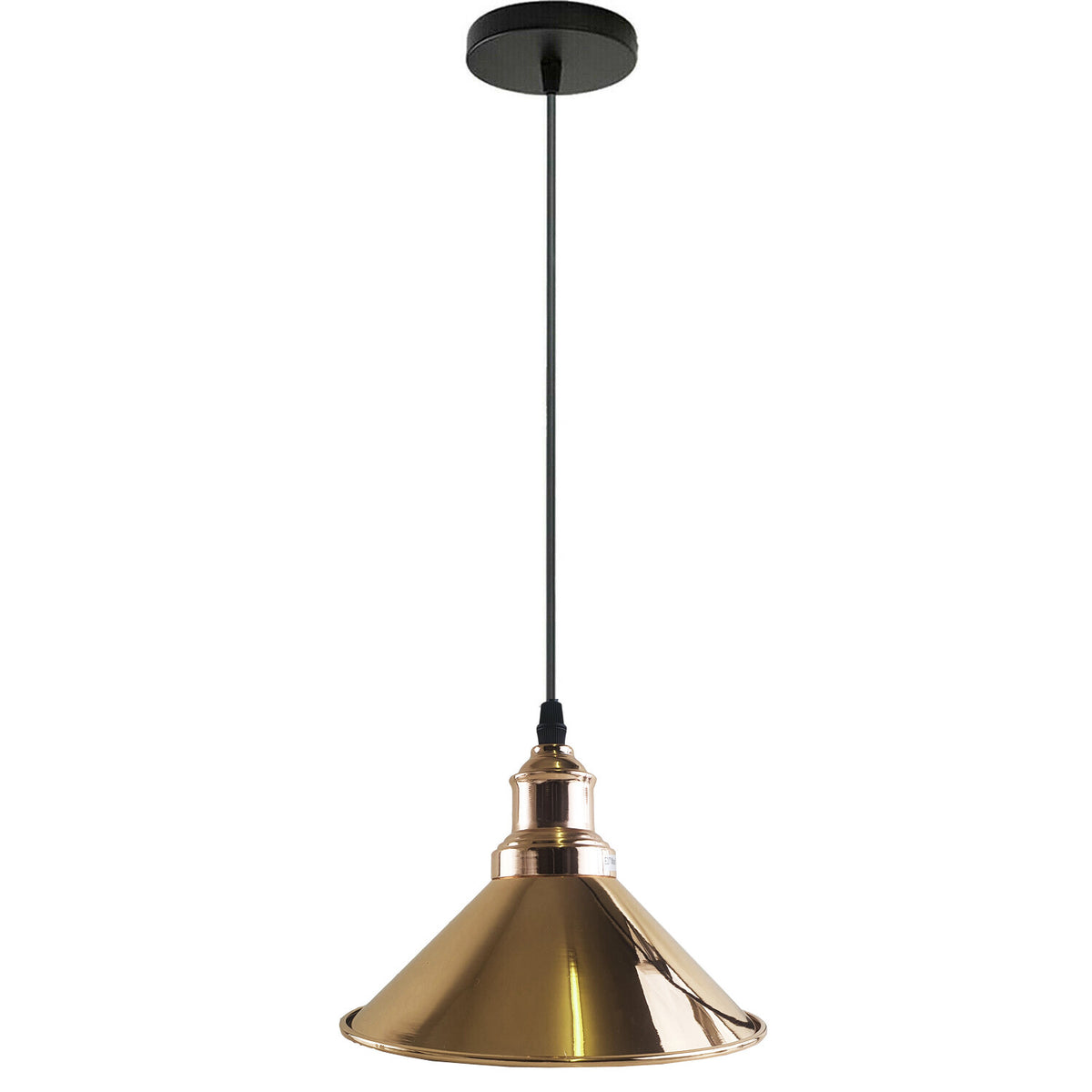Vintage  Metal Pendant Light – Retro Ceiling Hanging Lamp~4036
