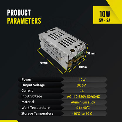 DC5V IP20 LED Driver Switching Power Supply