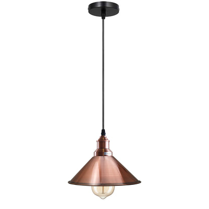 Vintage  Metal Pendant Light – Retro Ceiling Hanging Lamp~4036