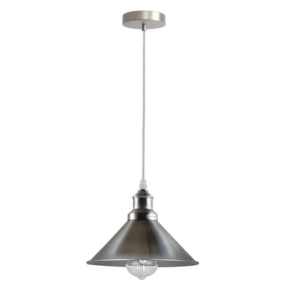 Vintage  Metal Pendant Light – Retro Ceiling Hanging Lamp~4036