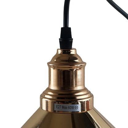 Vintage  Metal Pendant Light – Retro Ceiling Hanging Lamp~4036