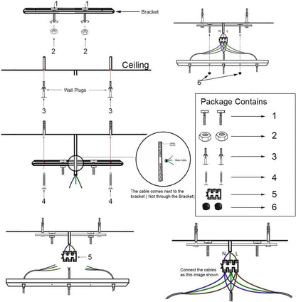 3 Way Pendant Light~4060