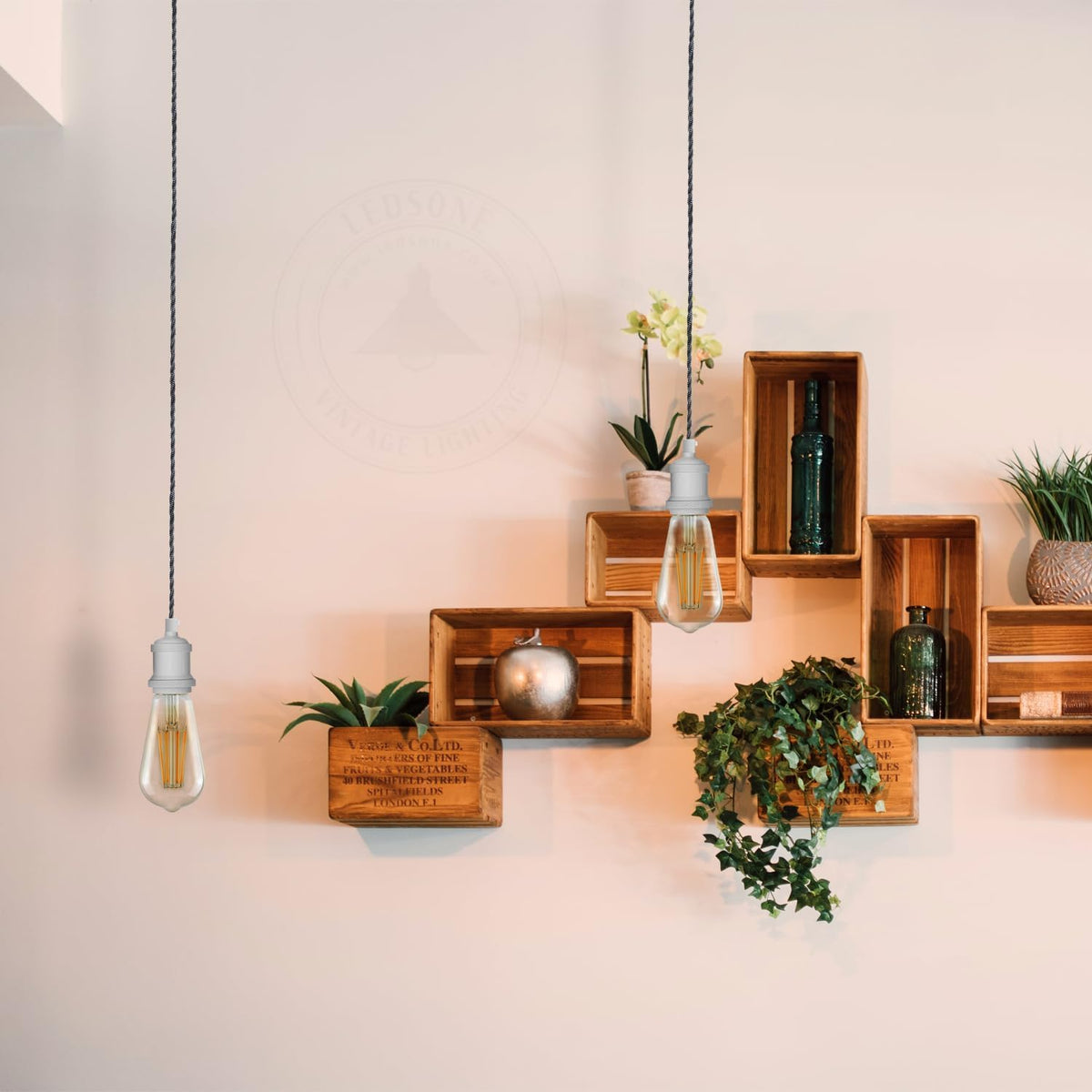 brass fixture home interior