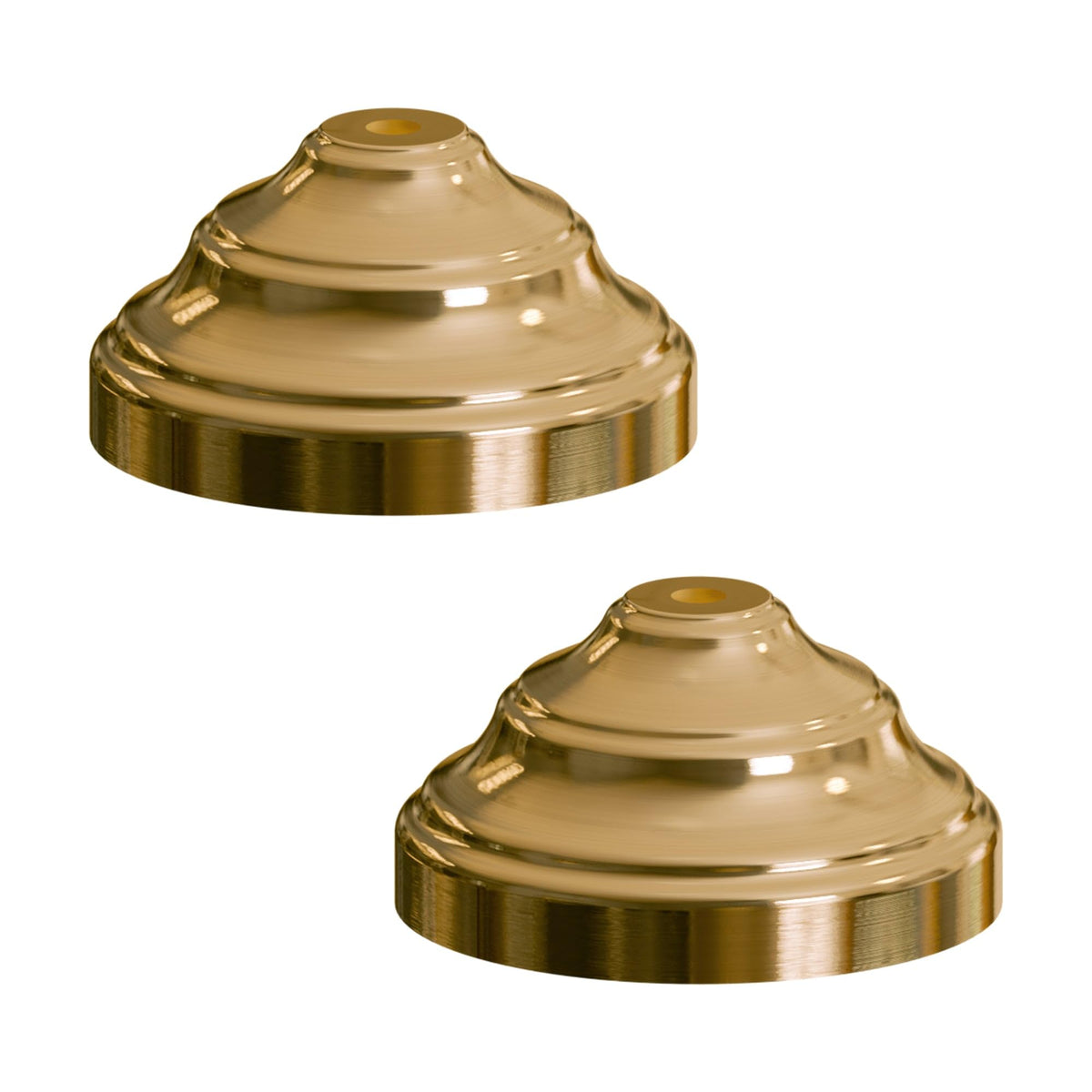 100mm round metal rose ceiling