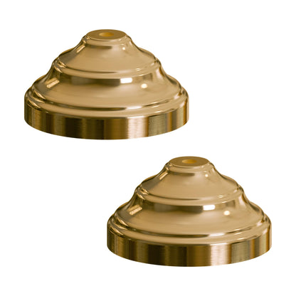 100mm round metal rose ceiling