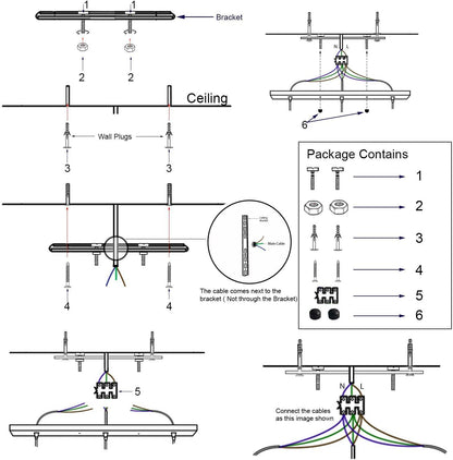 3 Way Pendant Light~4060