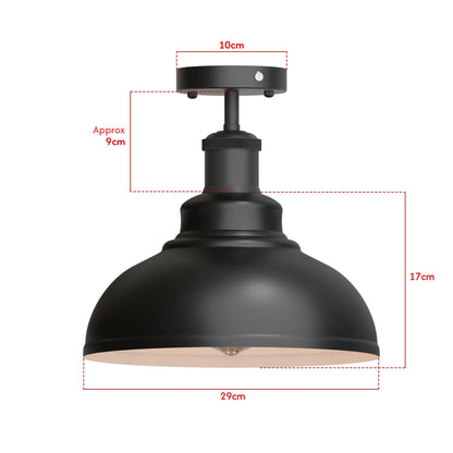 Industrial Modern Semi Flush Mount Ceiling Light~4064