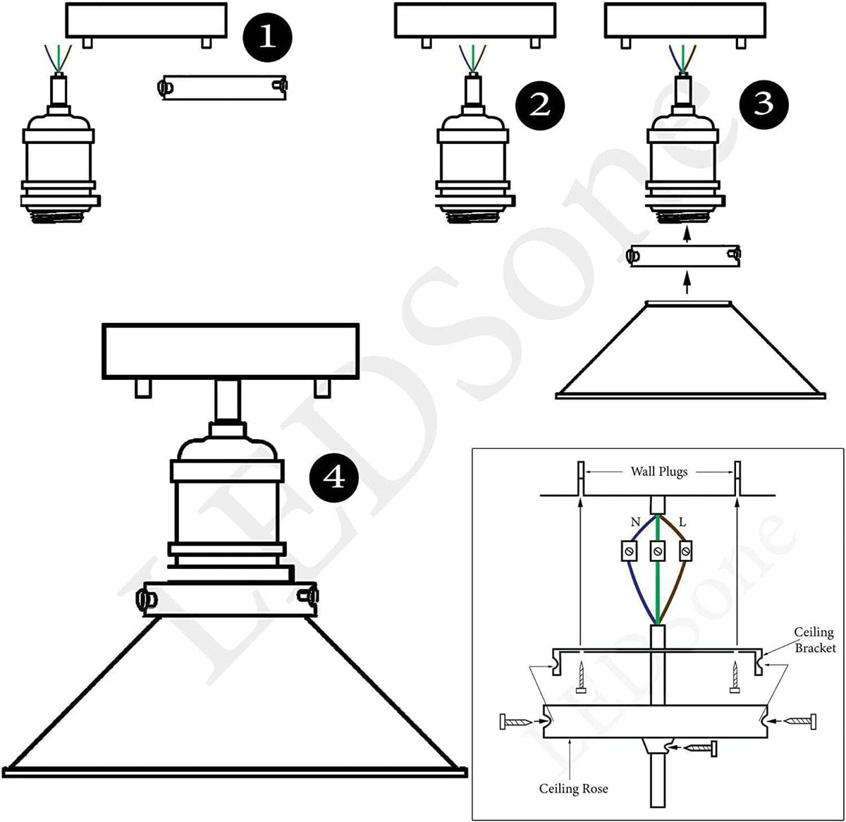 compact decorative fitting