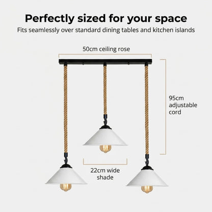 3 Way Pendant Light~4060