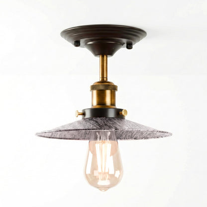 Flush Mount Metal Ceiling Lights Fixtures E27 Base ~4081