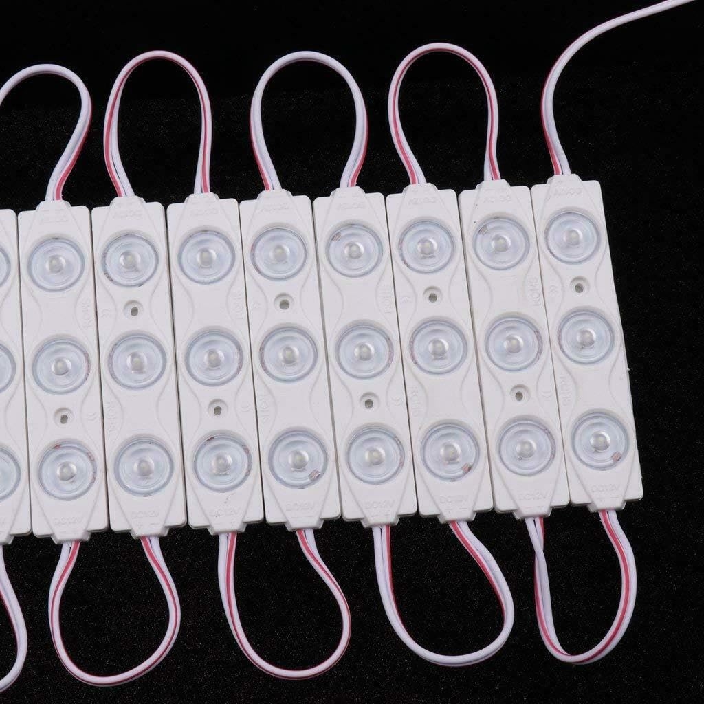 12V IP65 Waterproof LED Module 1.5W 12V Light 200 Pack.