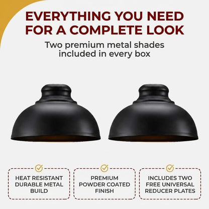 2Pack 29cm Lamp Shade,Pendant Ceiling Light Shade~4080