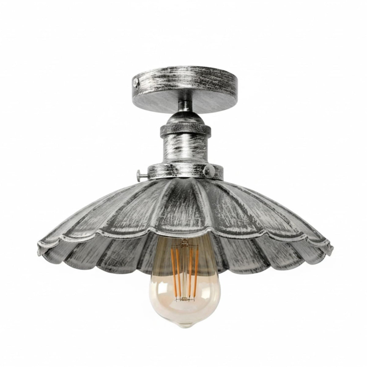 Vintage Retro Semi Flush Mount Metal Ceiling Lamp~4058