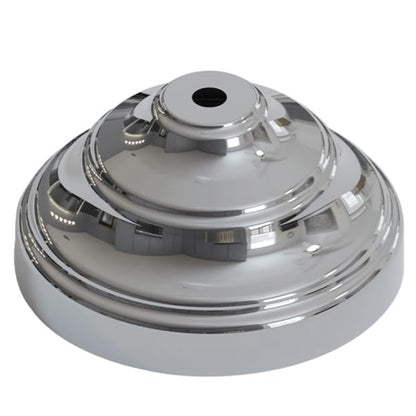 brushed metal ceiling rose