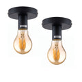Semi flush mount ceiling light
