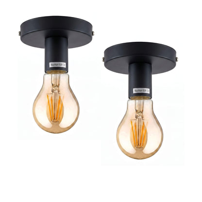 Semi flush mount ceiling light