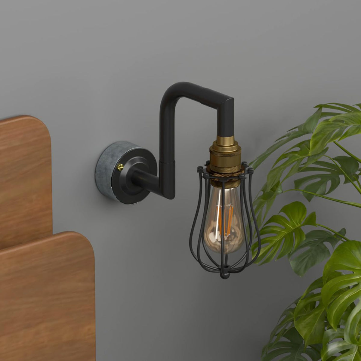 industrial wall light pipe