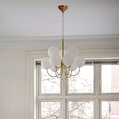 brushed metal ceiling rose