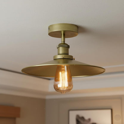 2 Pack Vintage E27 Flush Mount Ceiling Lights~4082