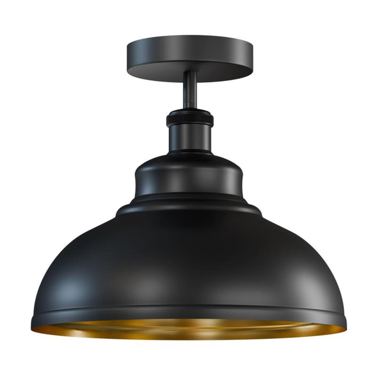Industrial Modern Semi Flush Mount Ceiling Light~4064