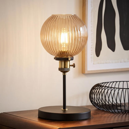 Amber Glass Lamp Shade Pendant Light Replacement~4081