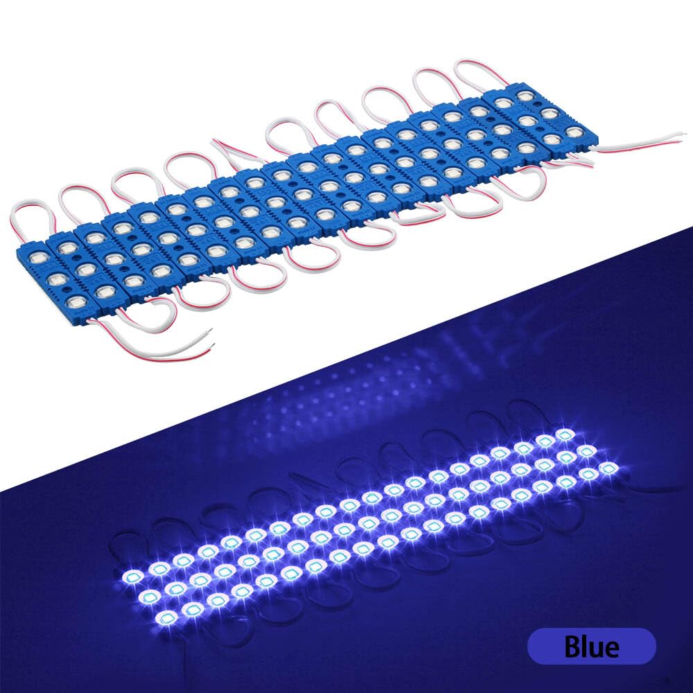 12V 1.5W LED Module Light   IP65 Waterproof 100 Pack ~4147