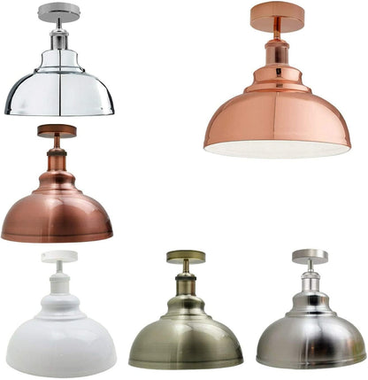 Industrial Modern Semi Flush Mount Ceiling Light~4064