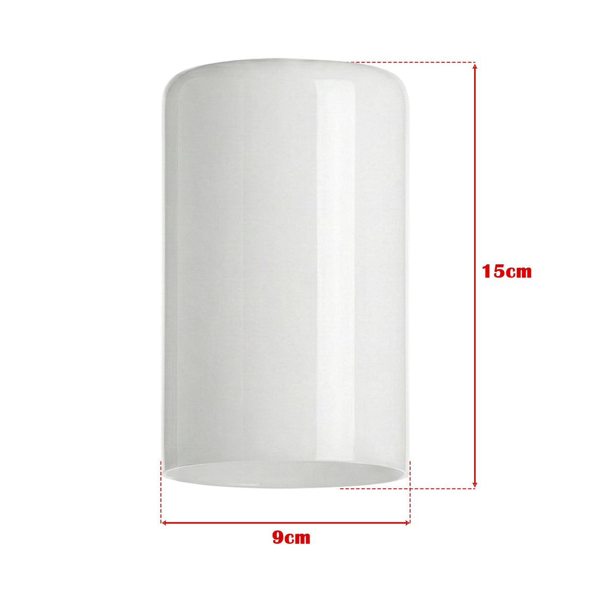 2Pack Glass Lamp Shade E27 Easy Fit Ceiling Pendant~4111