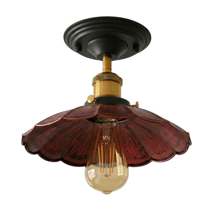 Industrial Semi Flush Mount E27 Ceiling mount Fitting~4039
