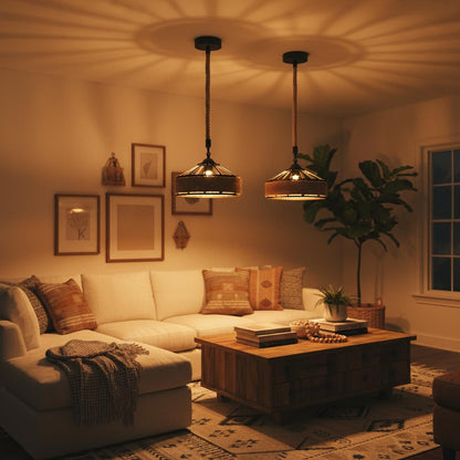 rope hanging light