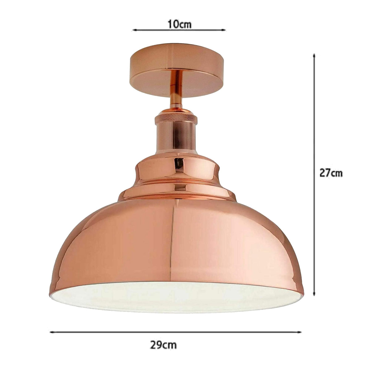 Industrial Modern Semi Flush Mount Ceiling Light~4064