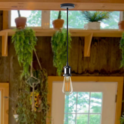E27 Pendant Light 95cm Adjustable Cable ~ 4045
