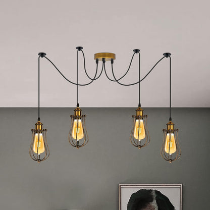 retro spider ceiling lighting