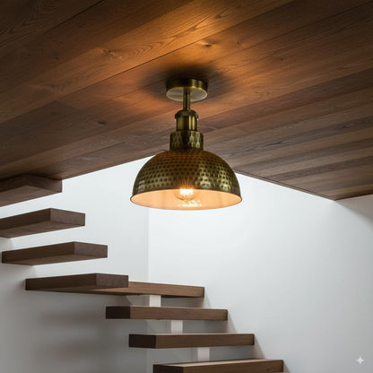 Industrial Modern Semi Flush Mount Ceiling Light~4064
